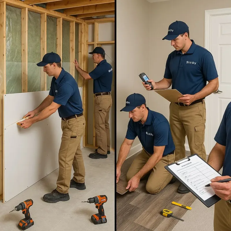 Repairs and Reconstruction process in Columbus, OH